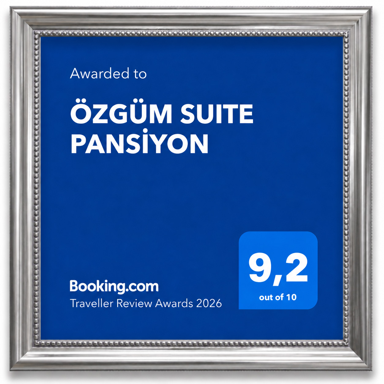 Booking.com-utmärkelse